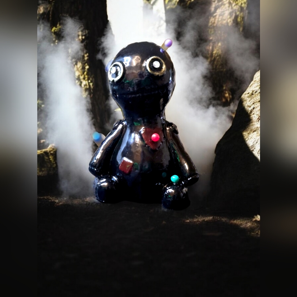 6 inch Voodoo Doll Figure.Wicca.Protection.Halloween.Magic.